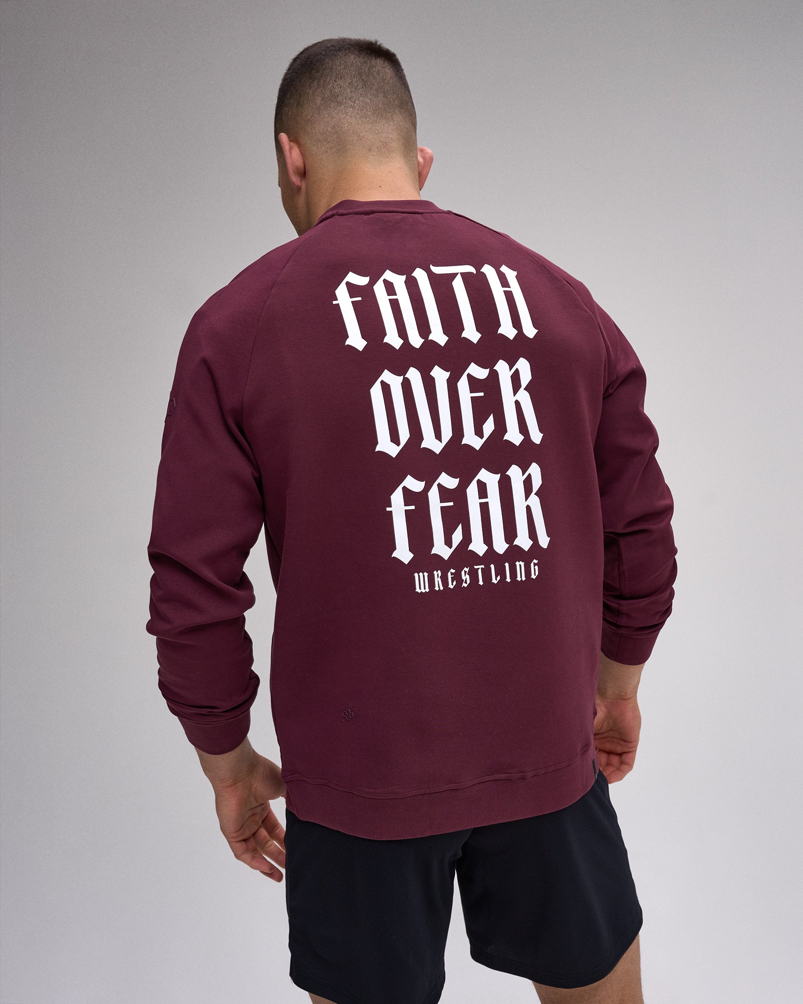 RUDIS Faith Over Fear Ultimate Crewneck
