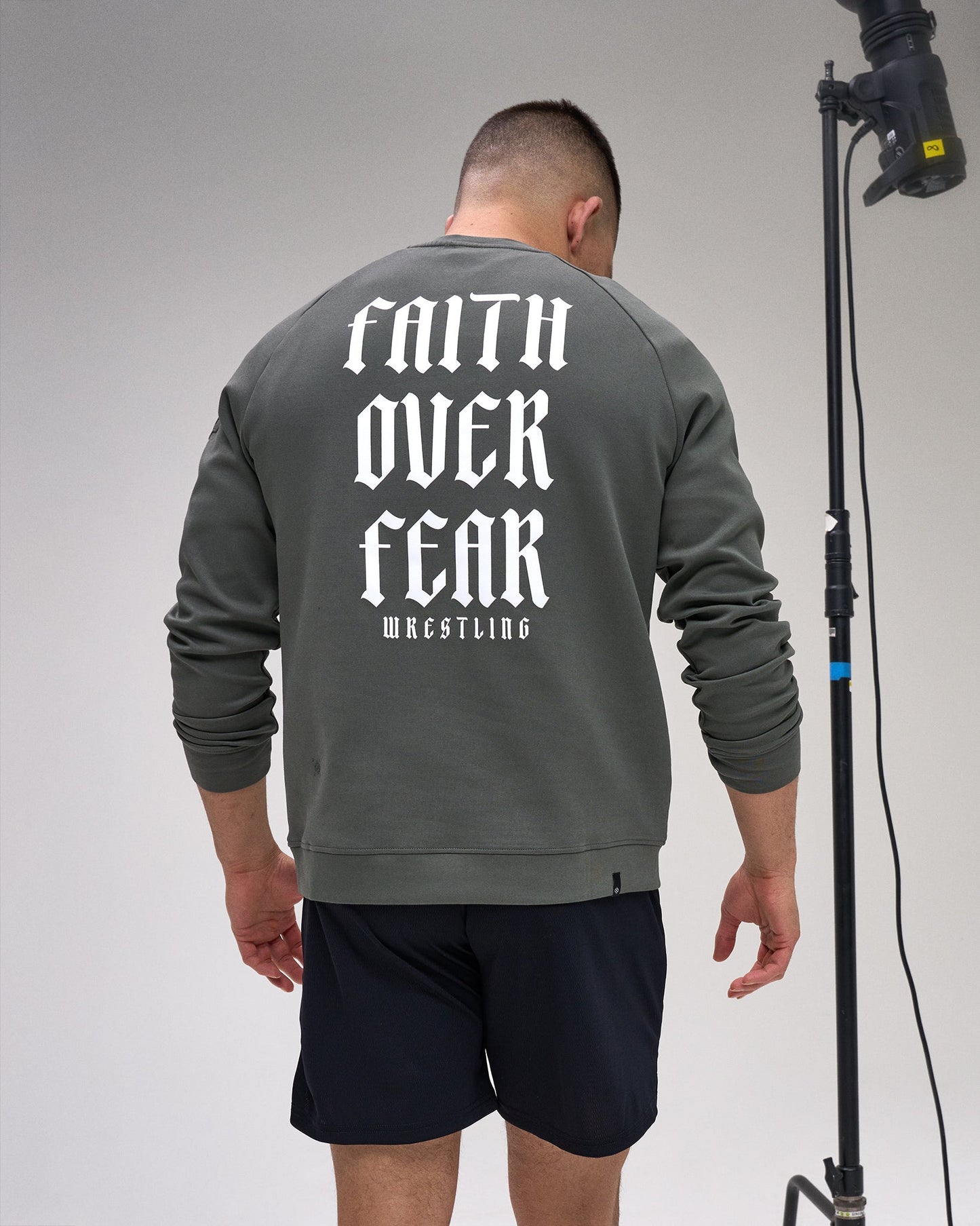 RUDIS Faith Over Fear Ultimate Crewneck