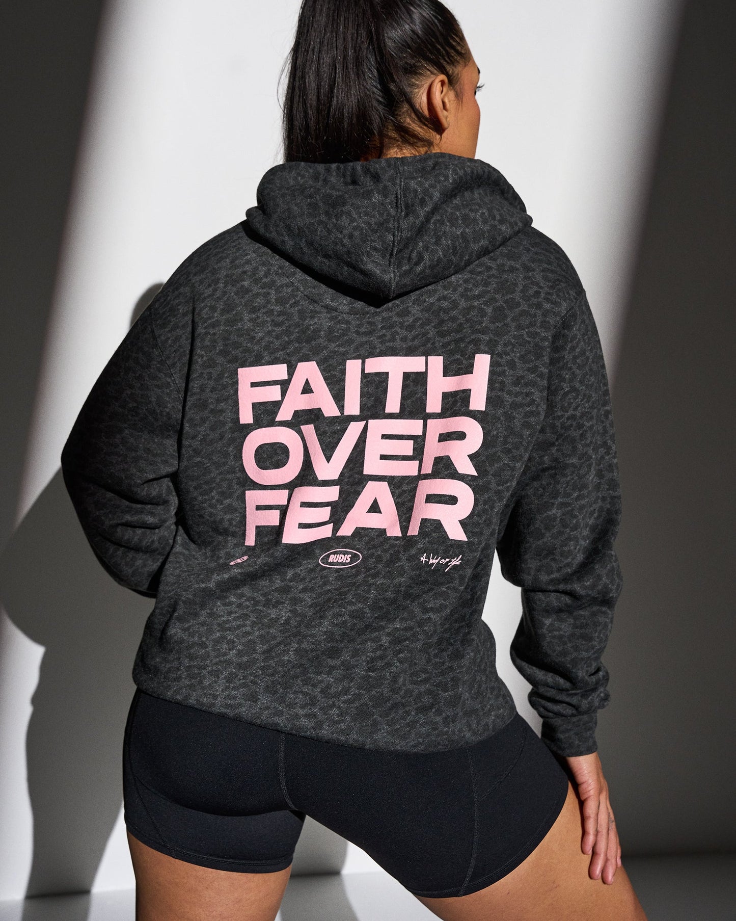 RUDIS RUDIS Faith Over Fear Classic Hoodie