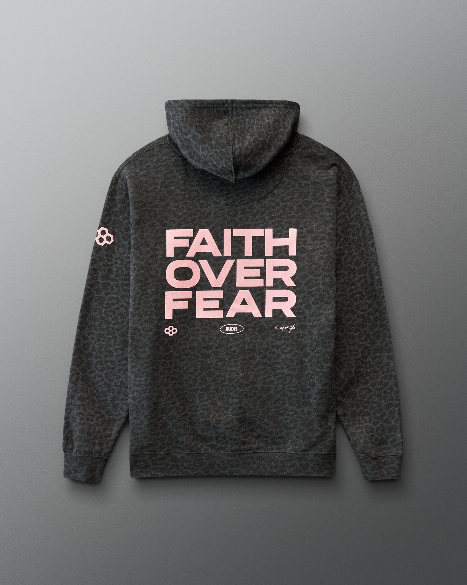 RUDIS RUDIS Faith Over Fear Classic Hoodie