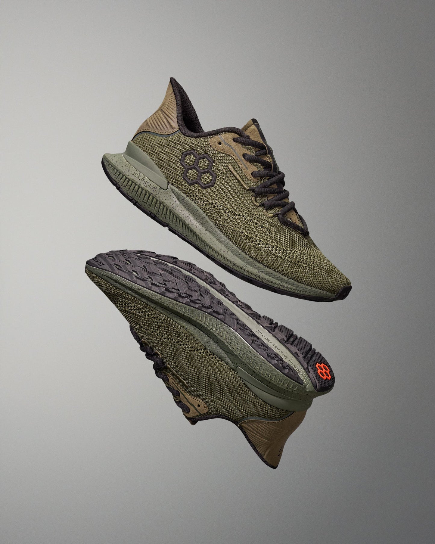 RUDIS Journey Knit Adult Training Shoes - Ranger Green