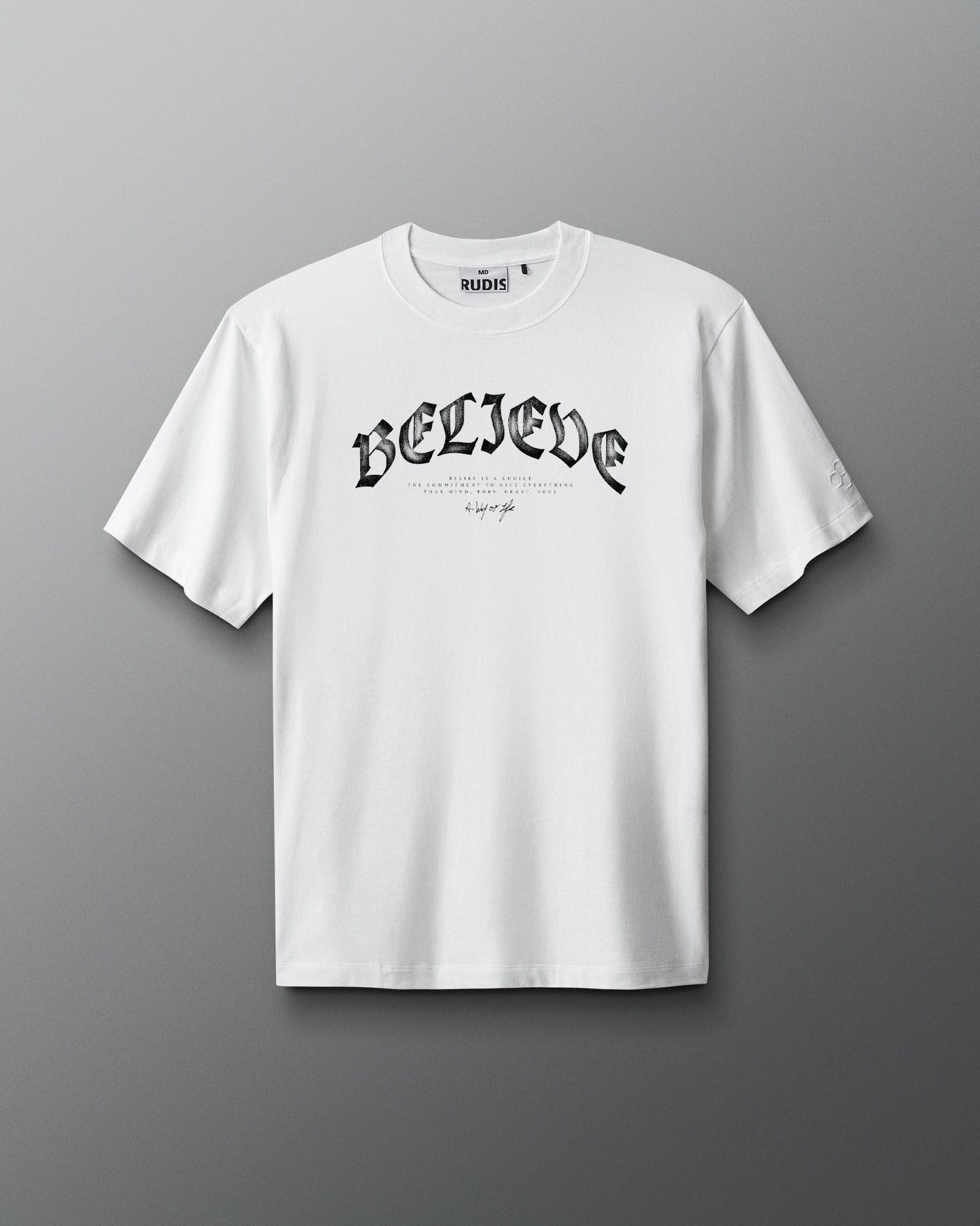 RUDIS Blackletter Believe Heavyweight T-Shirt