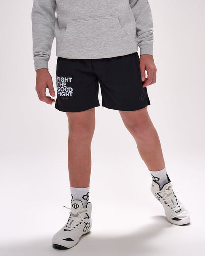 RUDIS Fight the Good Fight Youth 6" 2.0 Mesh Shorts
