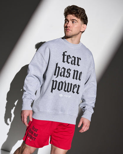 RUDIS Fear Has No Power Titan Heavyweight Crewneck