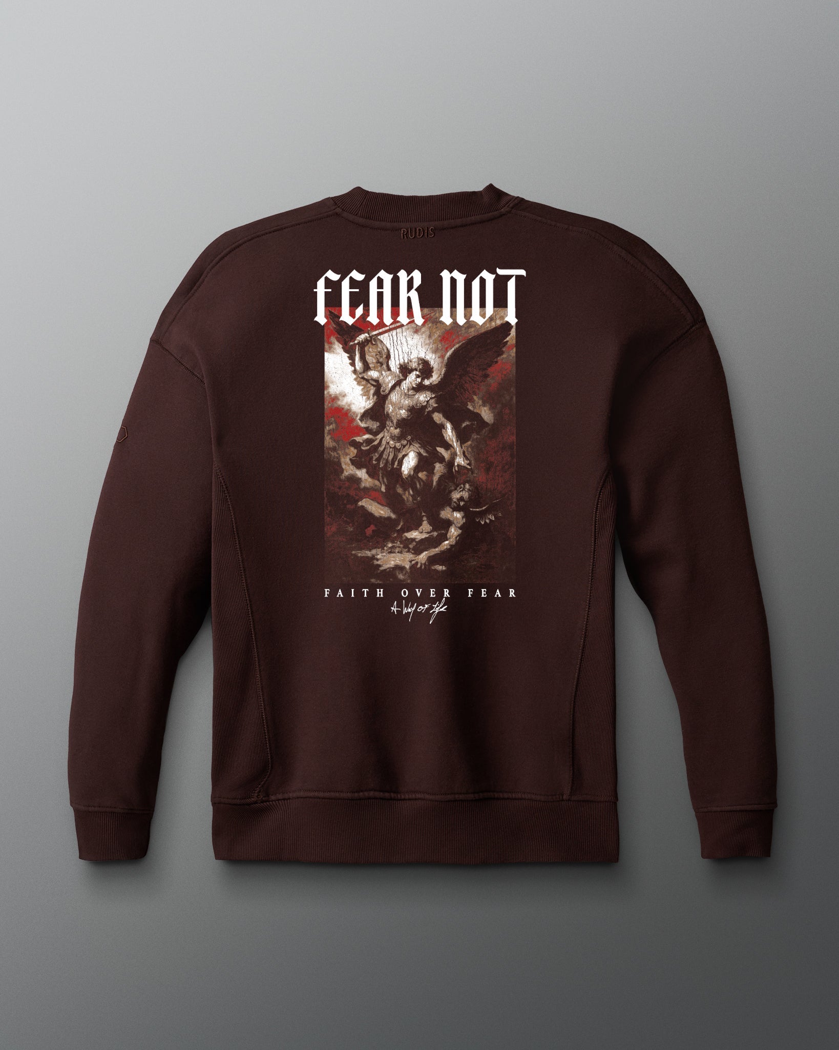 RUDIS Fear Not Titan Heavyweight Crewneck