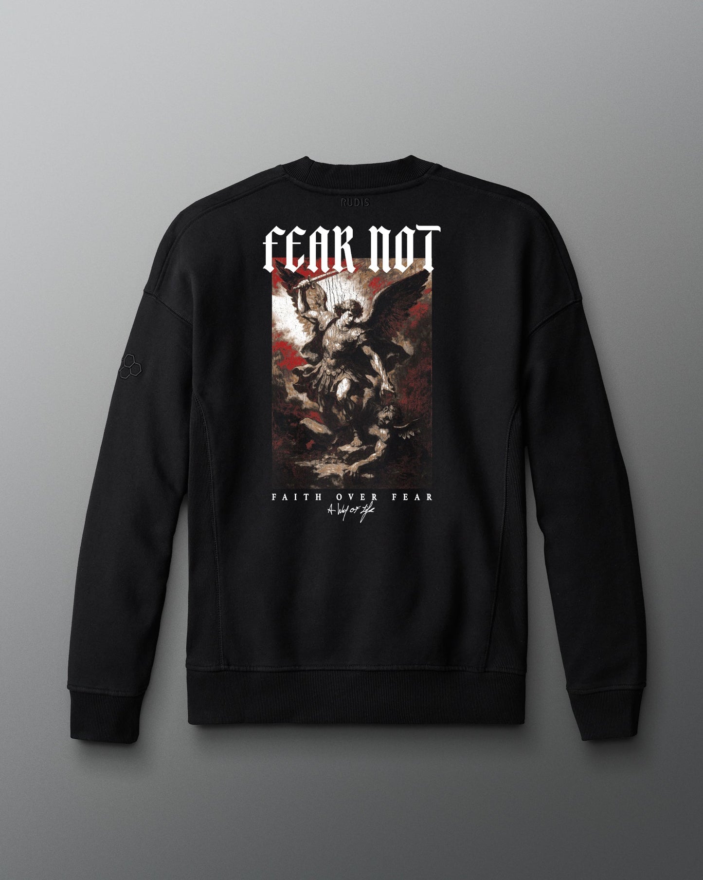 RUDIS Fear Not Titan Heavyweight Crewneck