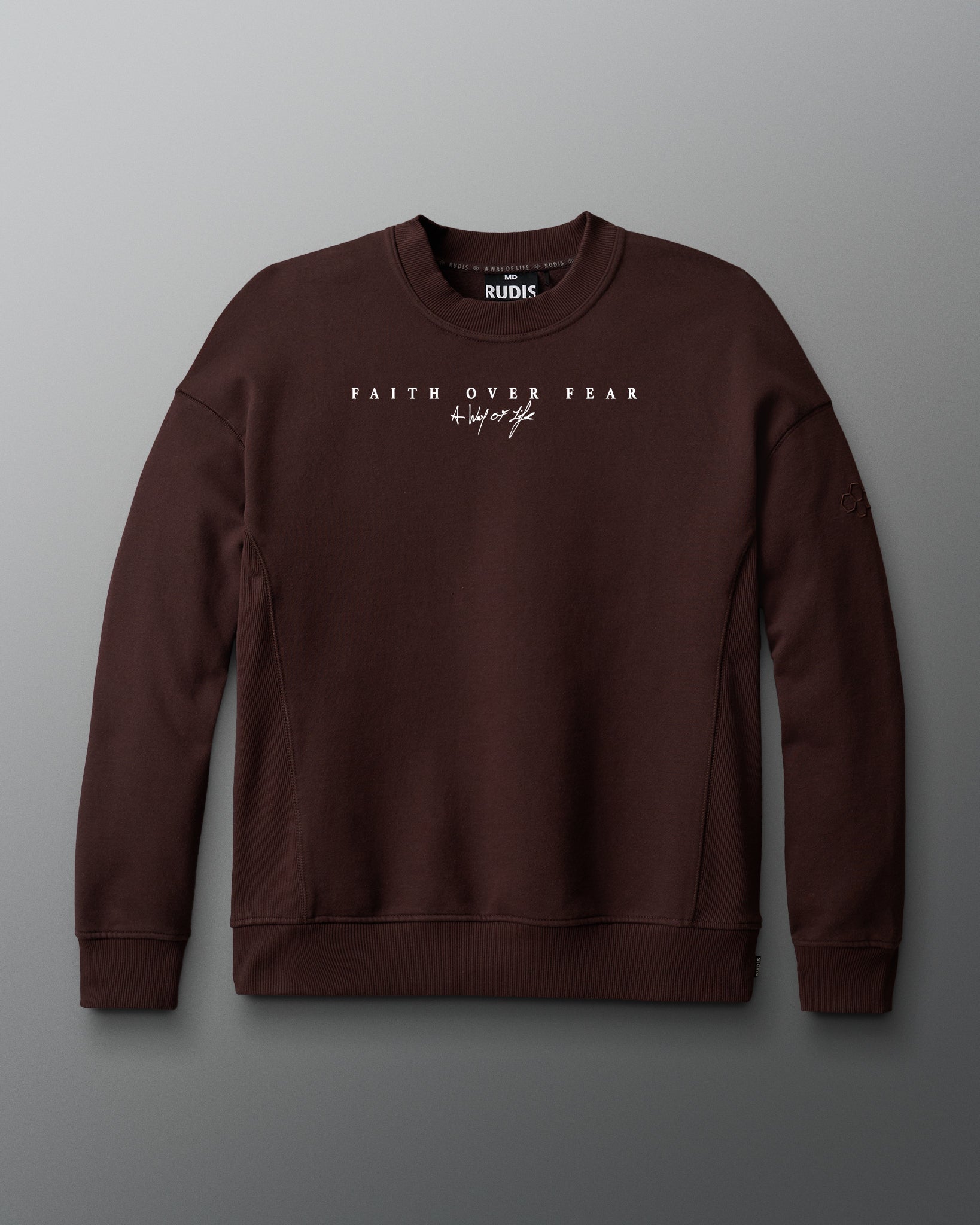 RUDIS Fear Not Titan Heavyweight Crewneck