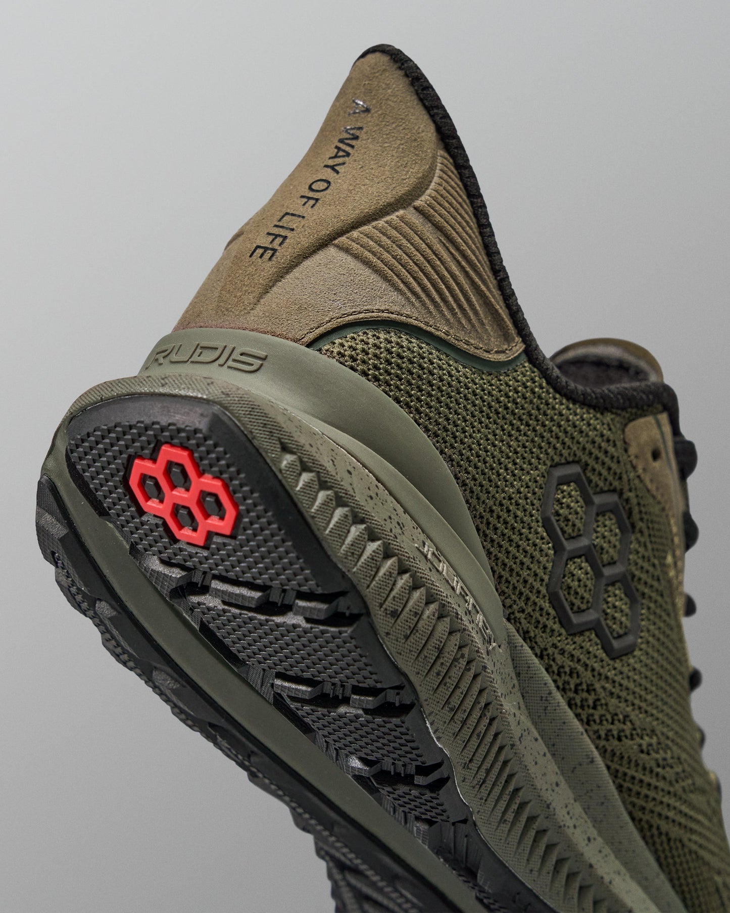 RUDIS Journey Knit Youth Training Shoes - Ranger Green