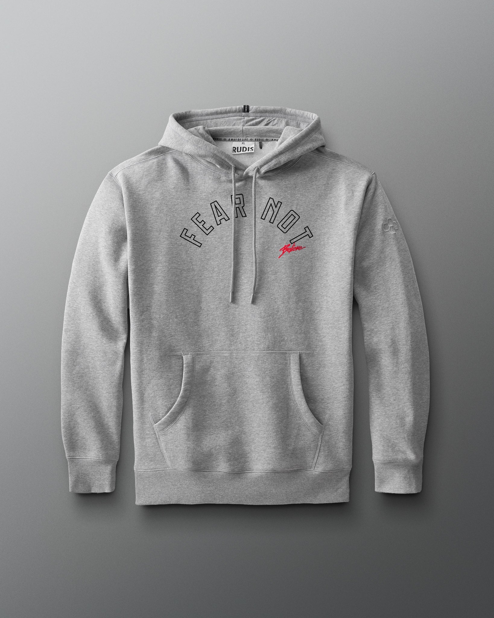 RUDIS Boldly Believe Comfort Fleece Hoodie