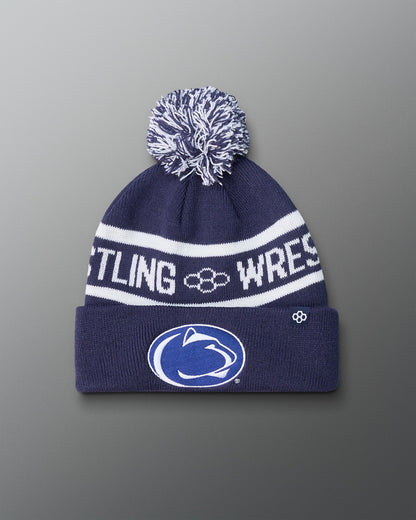 RUDIS Penn State Two-Tone Pom Beanie
