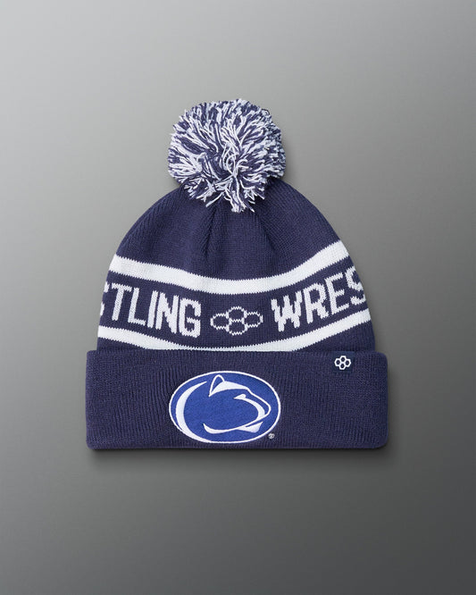 RUDIS Penn State Two-Tone Pom Beanie