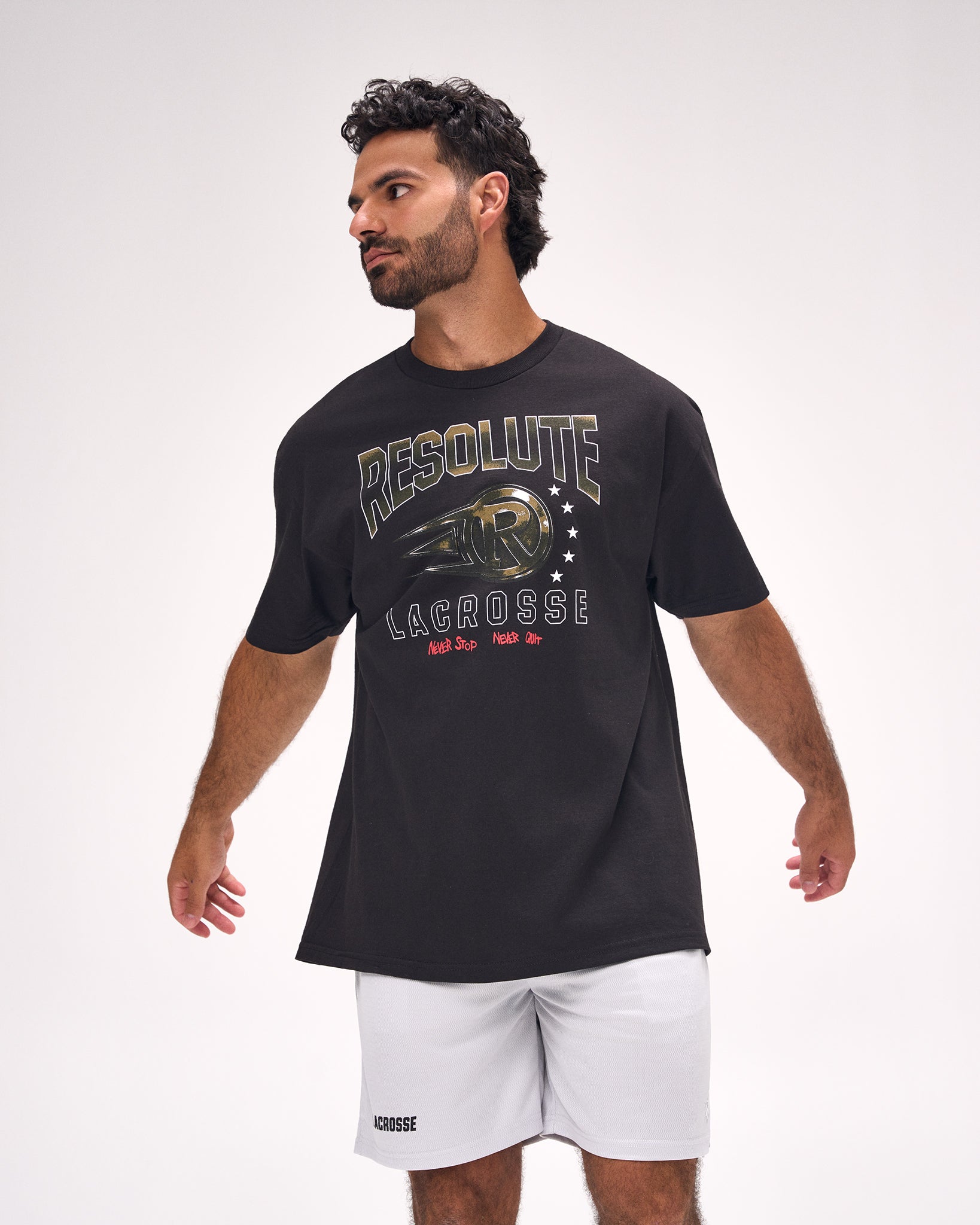RUDIS Lacrosse Resolute Lacrosse Heavyweight T-Shirt