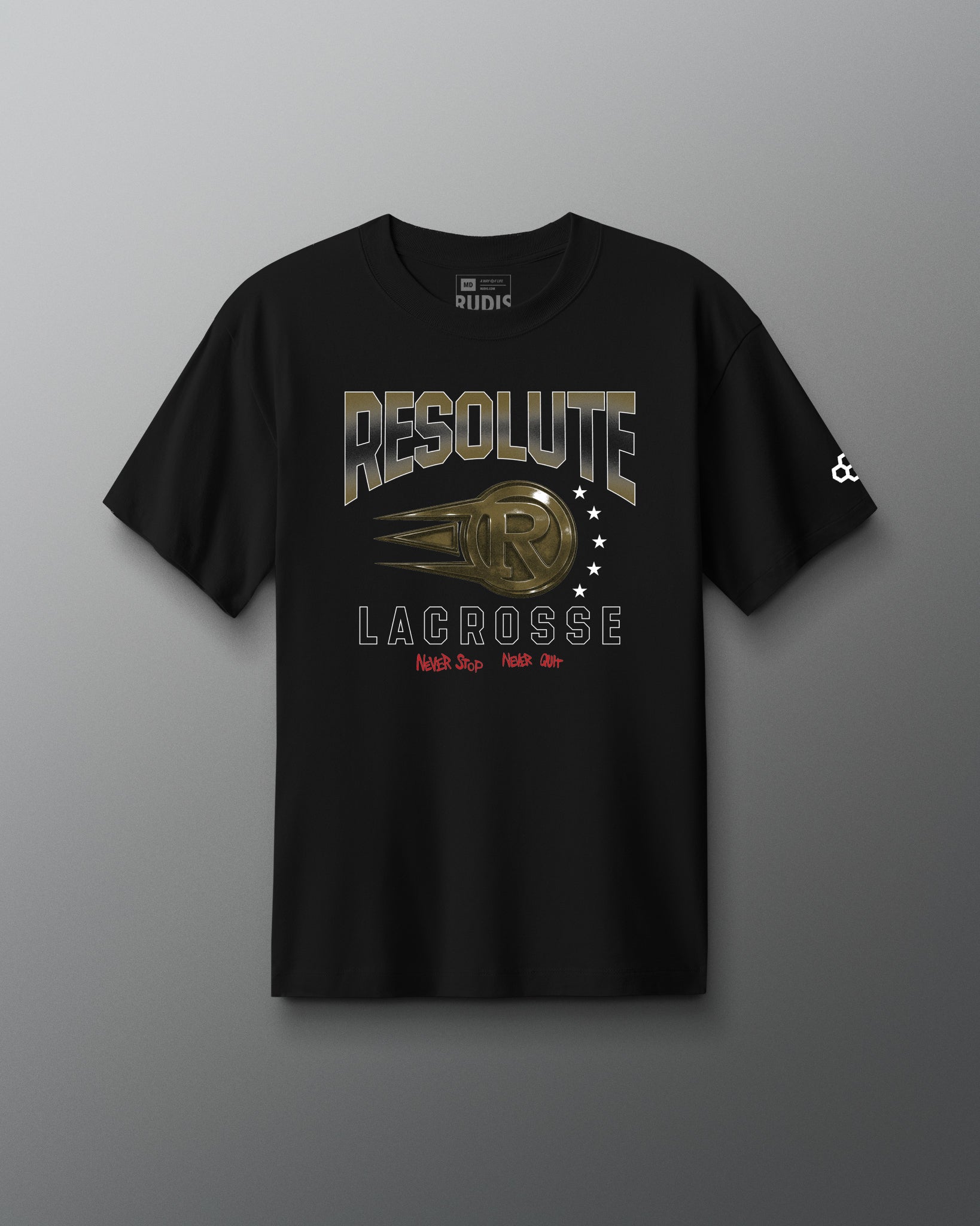 RUDIS Lacrosse Resolute Lacrosse Heavyweight T-Shirt