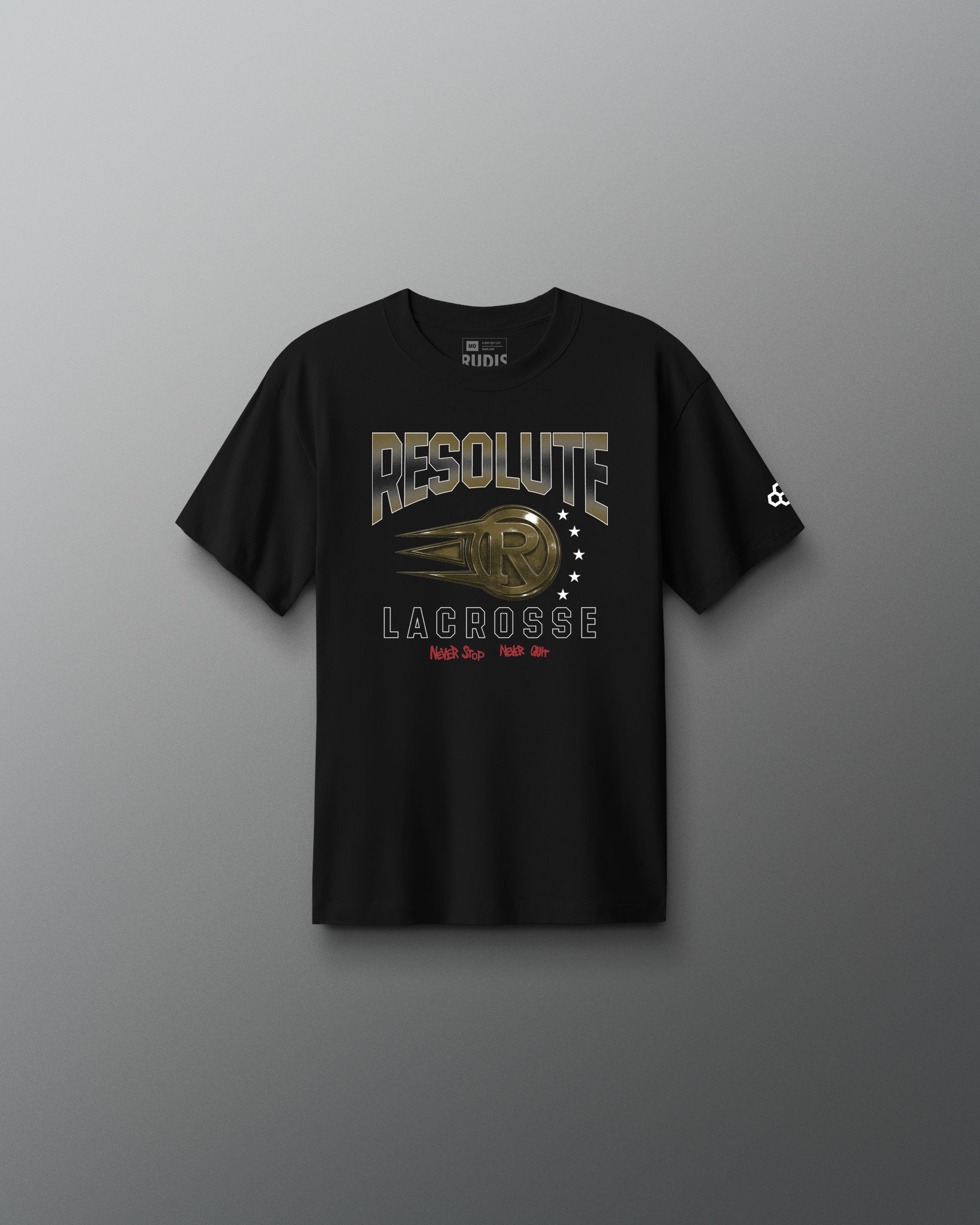 RUDIS Lacrosse Resolute Lacrosse Youth Heavyweight T-Shirt