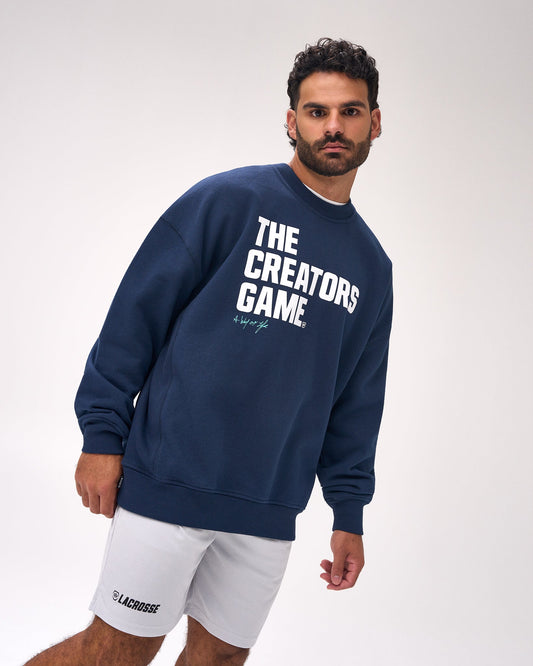 RUDIS Lacrosse The Creators Game Titan Heavyweight Crewneck