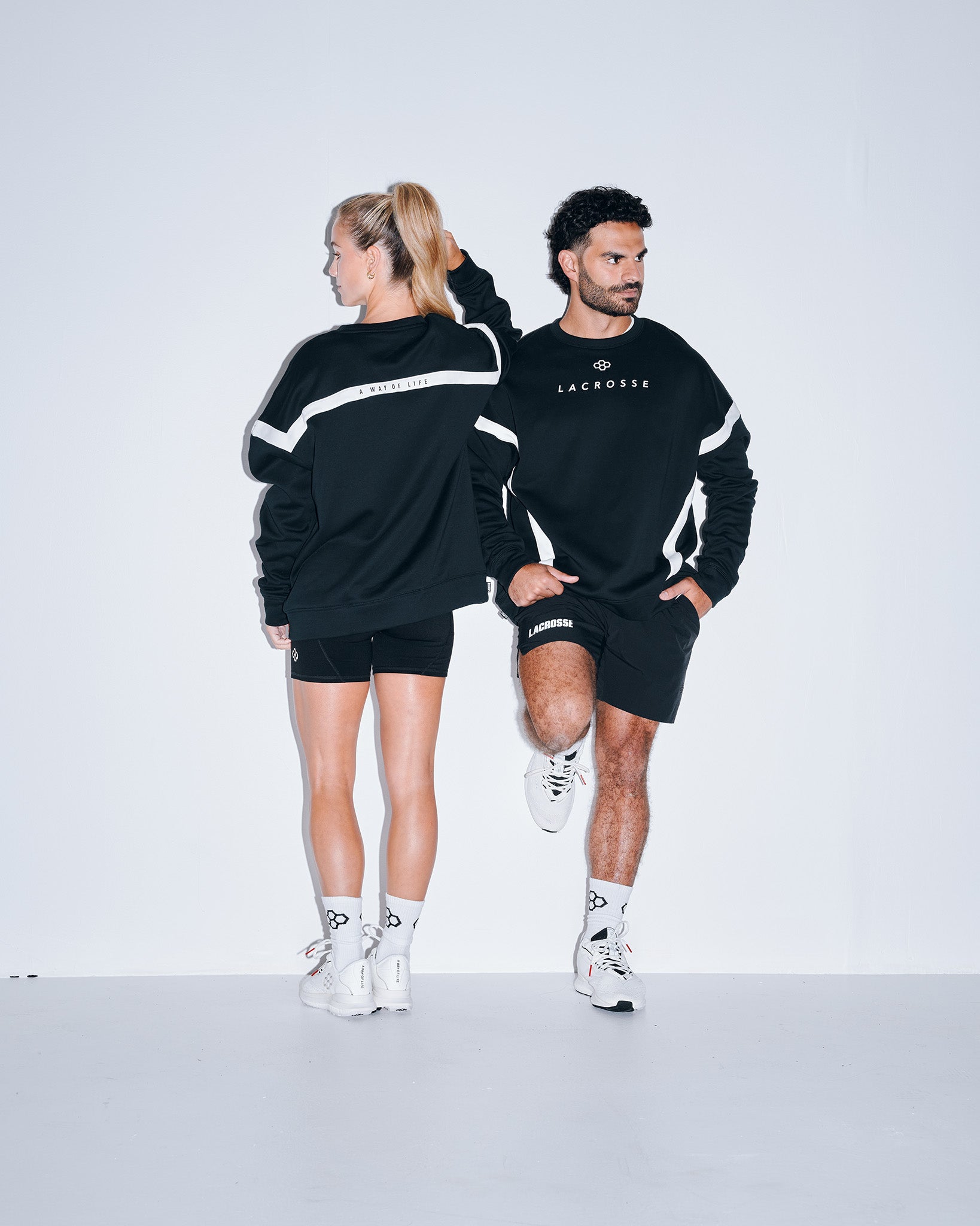 RUDIS Lacrosse Colorblock Crewneck