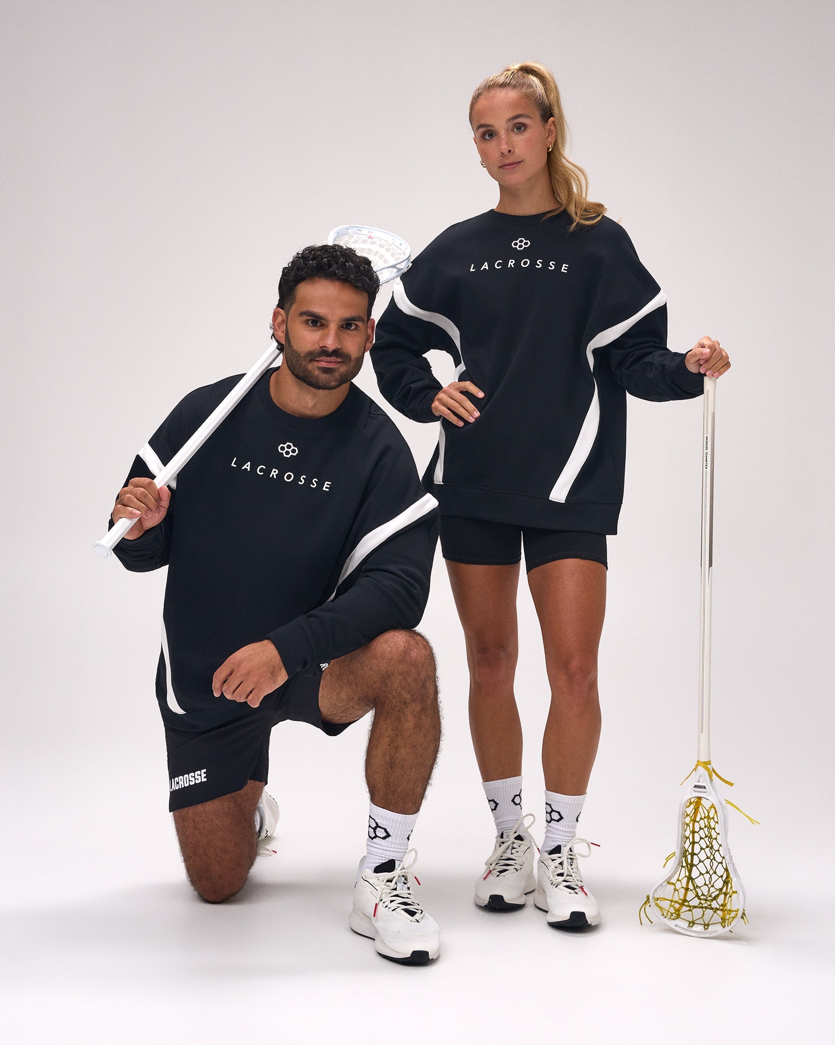 RUDIS Lacrosse Colorblock Crewneck