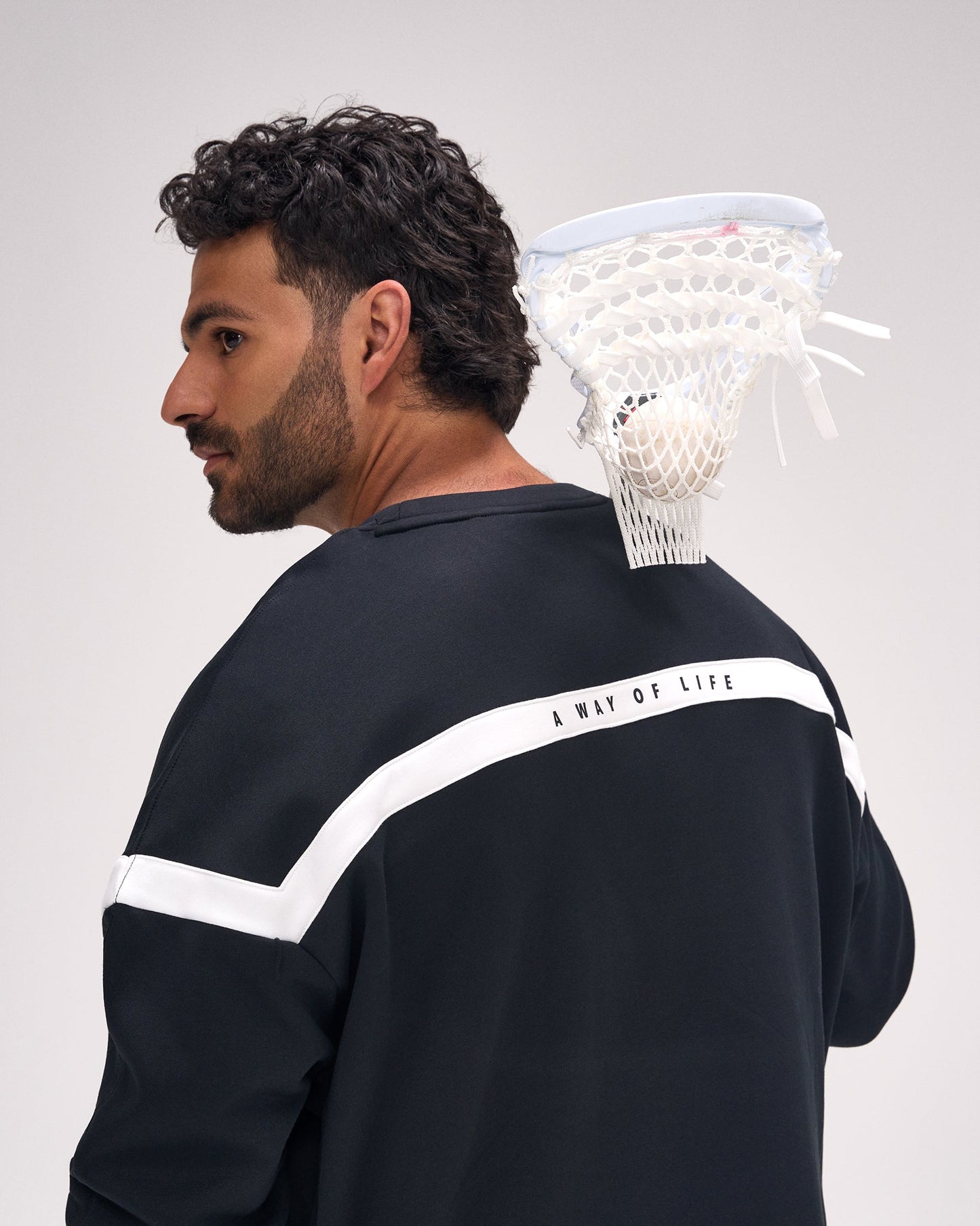 RUDIS Lacrosse Colorblock Crewneck