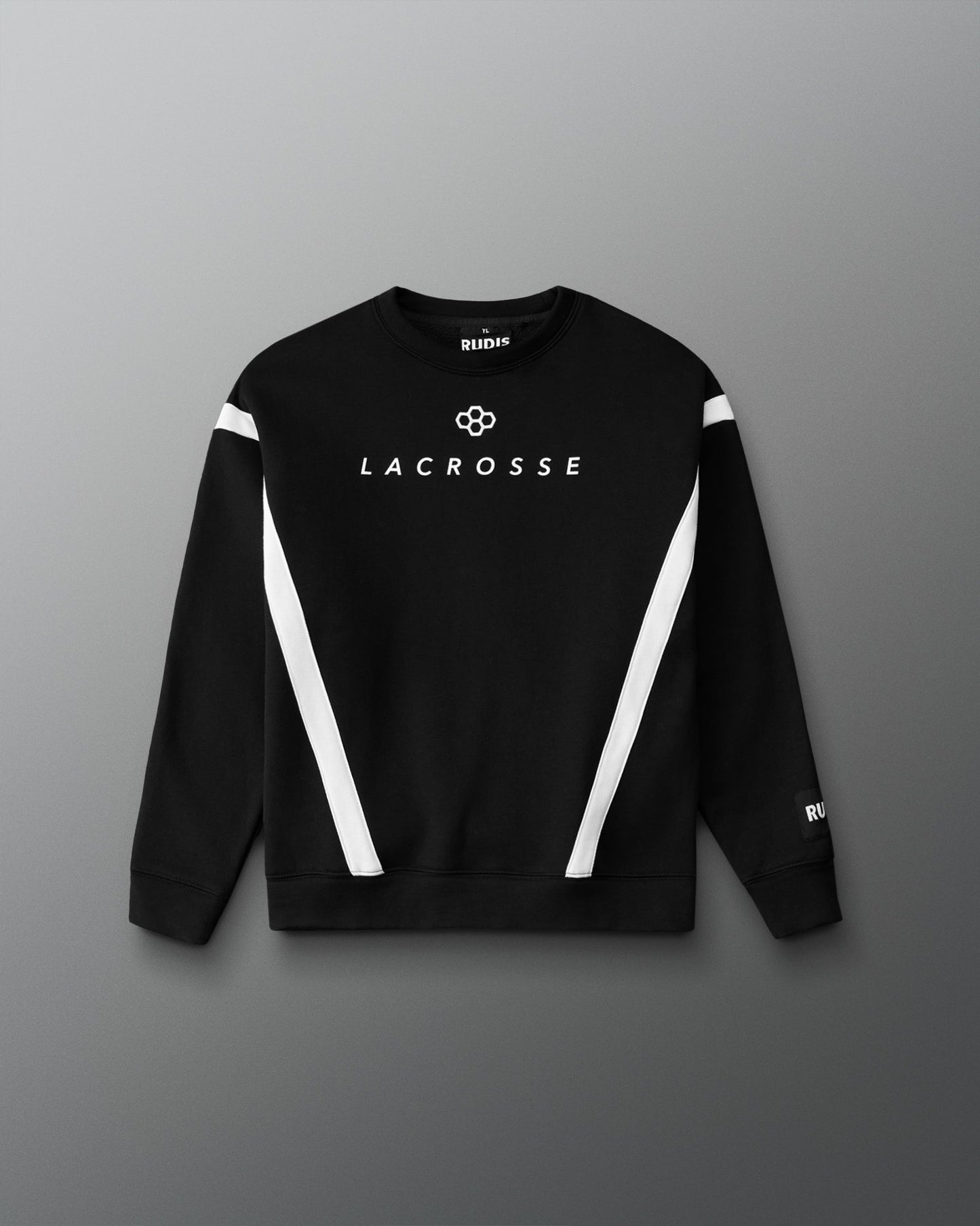 RUDIS Youth Lacrosse Colorblock Crewneck