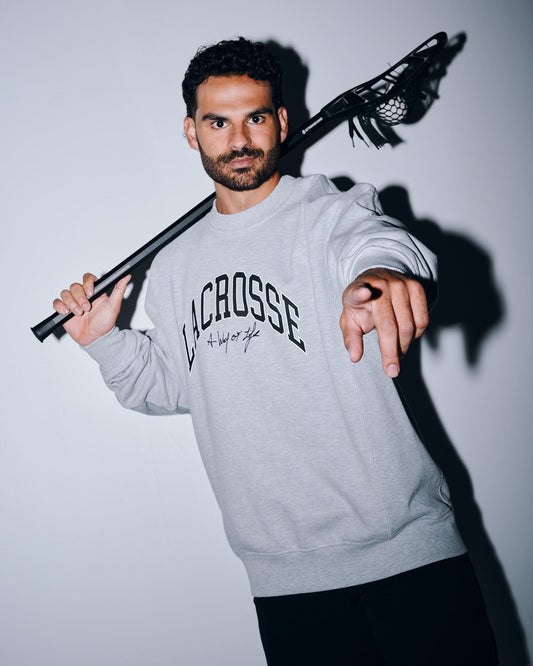 RUDIS Motto Lacrosse Titan Heavyweight Crewneck