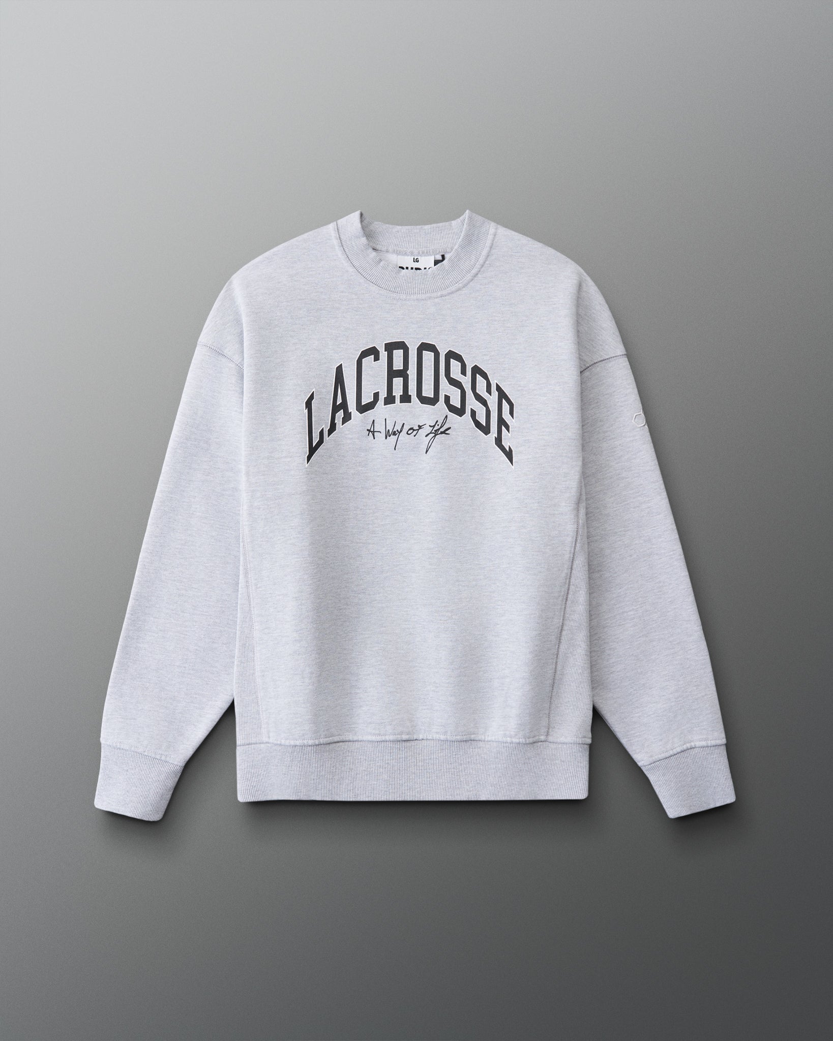 RUDIS Motto Lacrosse Titan Heavyweight Crewneck