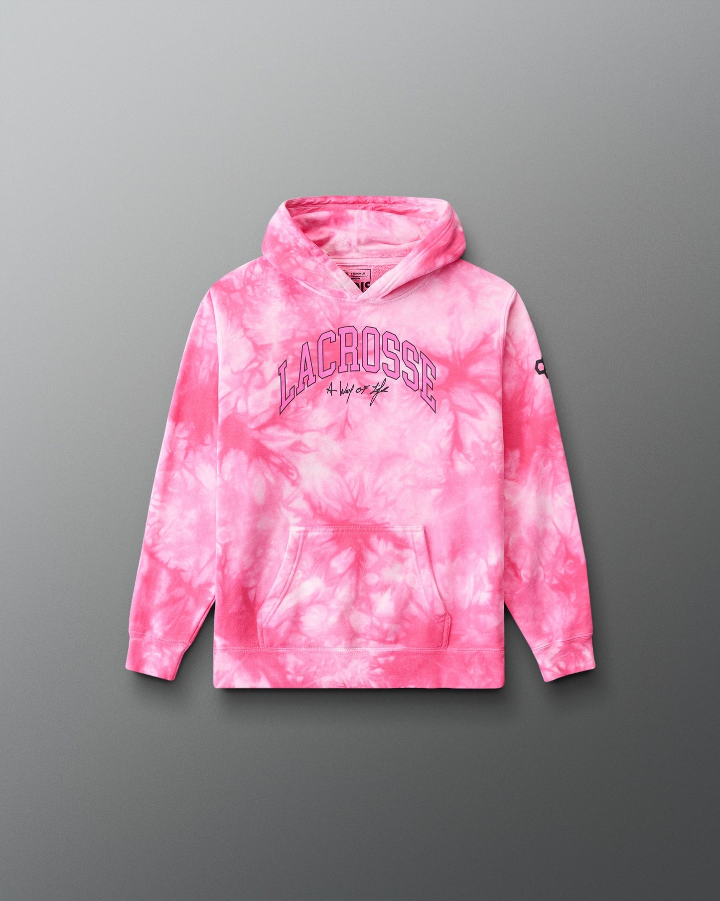 RUDIS Motto Lacrosse Youth Tie-Dye Hoodie
