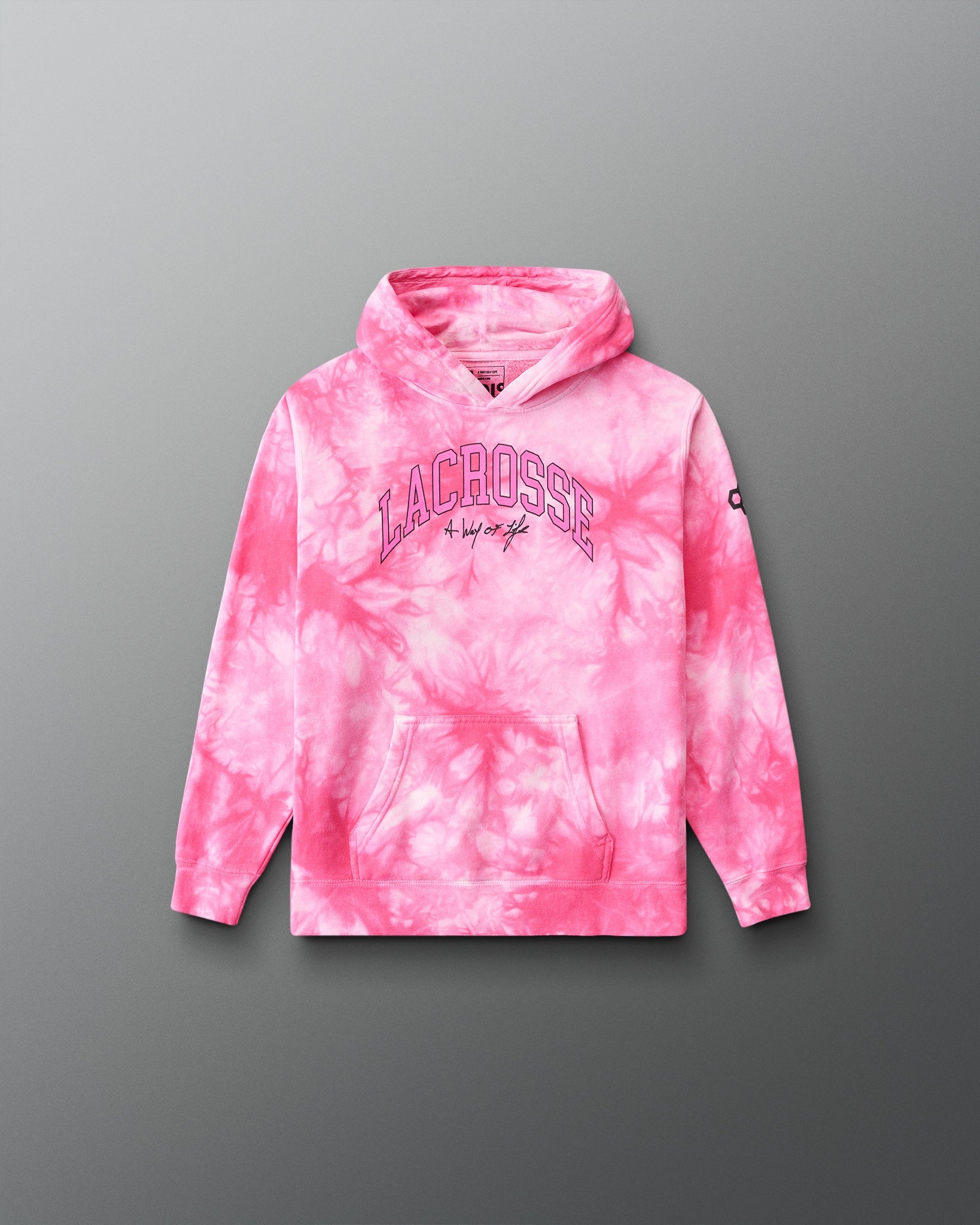 RUDIS Motto Lacrosse Youth Tie-Dye Hoodie