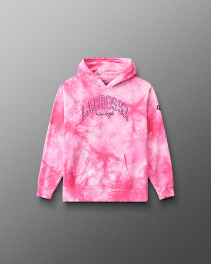 RUDIS Motto Lacrosse Youth Tie-Dye Hoodie