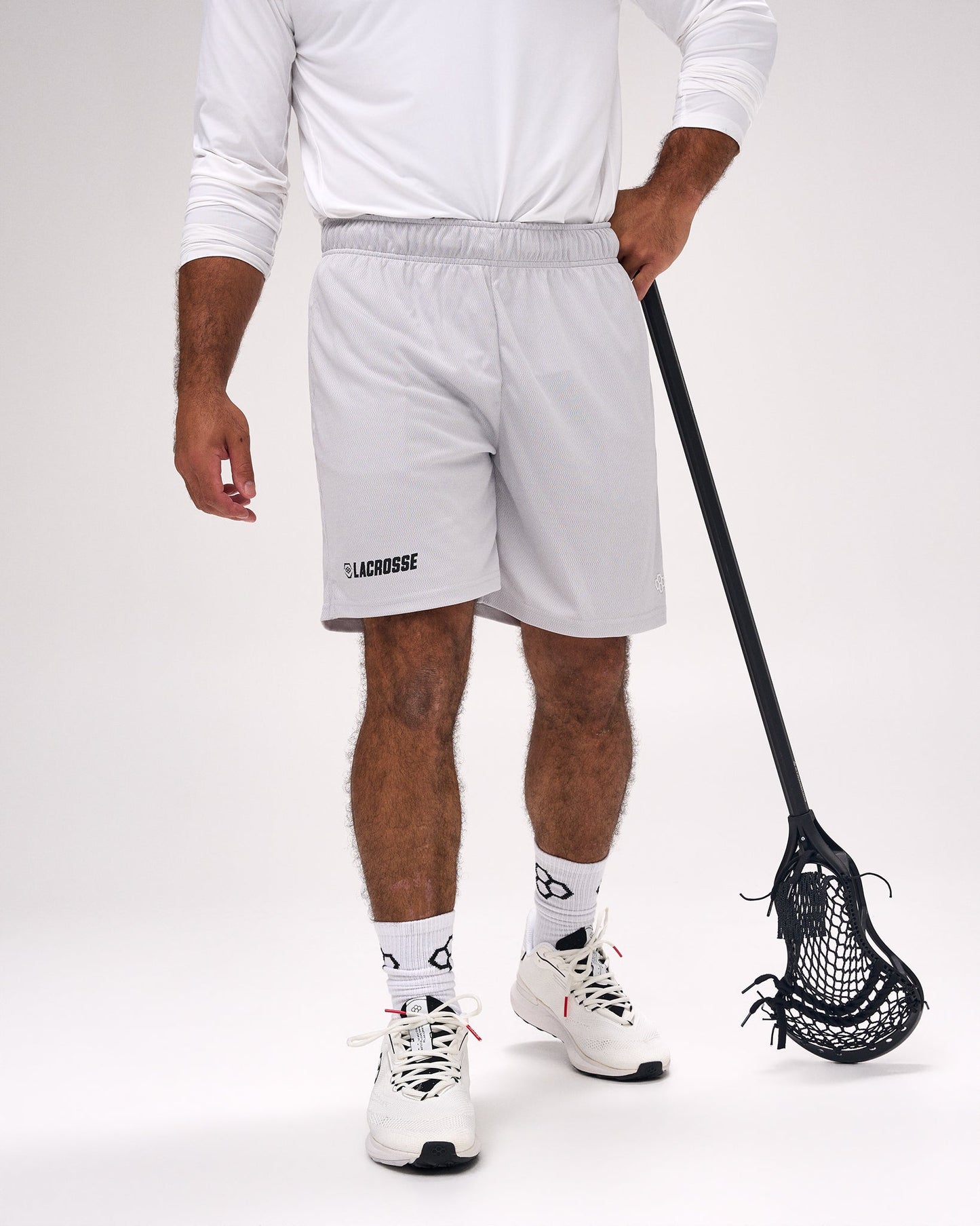 RUDIS Lacrosse Wordmark 7" 2.0 Mesh Shorts