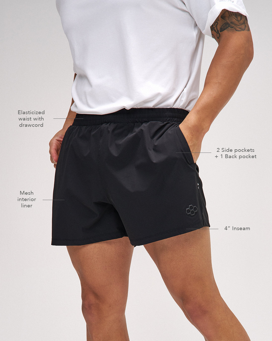 RUDIS RUDIS Movement 4" Shorts