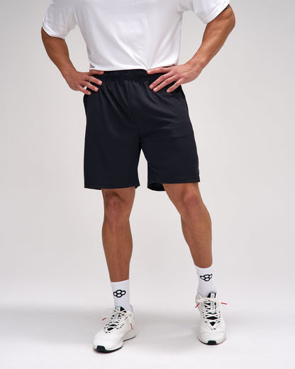 RUDIS RUDIS 7" Mesh Shorts - Black