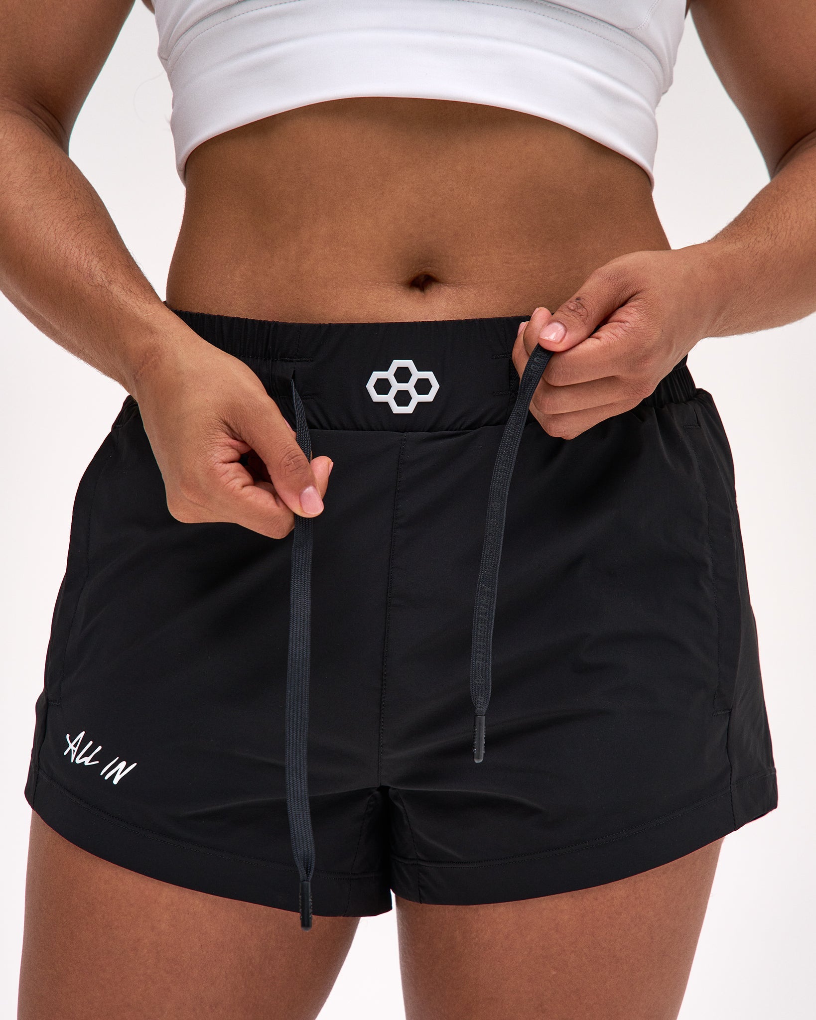 RUDIS RUDIS Women's Movement 3" Shorts - Black