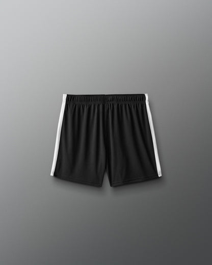 RUDIS RUDIS 5" Youth Panel Mesh Short - Black/White