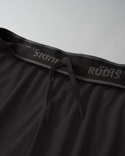 RUDIS RUDIS 6" 2.0 Mesh Shorts - Black - Grapple with Style and Comfort