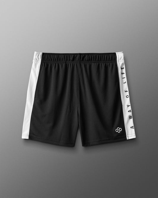 RUDIS RUDIS 5" Panel Mesh Short - Black/White