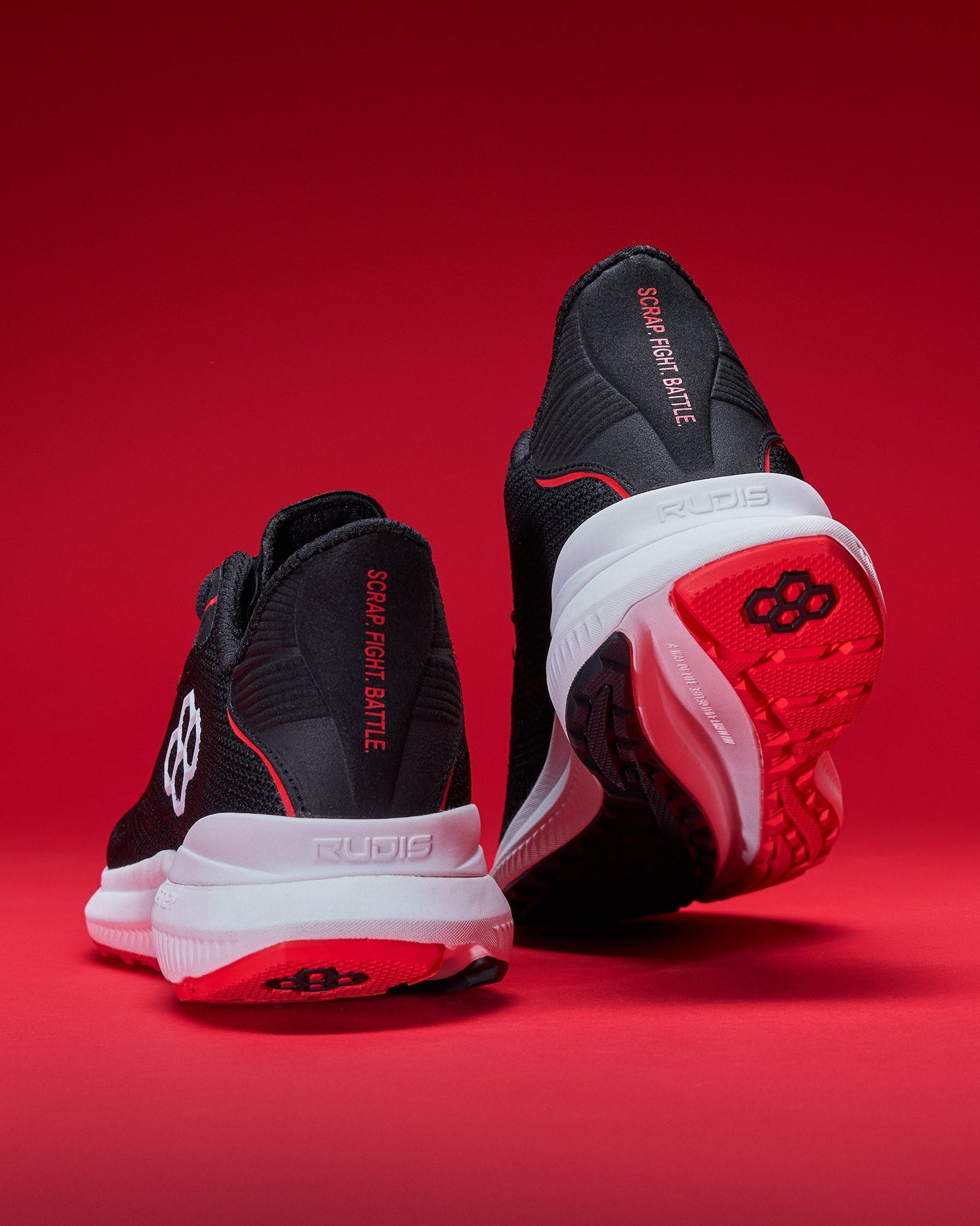 RUDIS RUDIS Journey Knit Adult Training Shoes - Ben Askren Red
