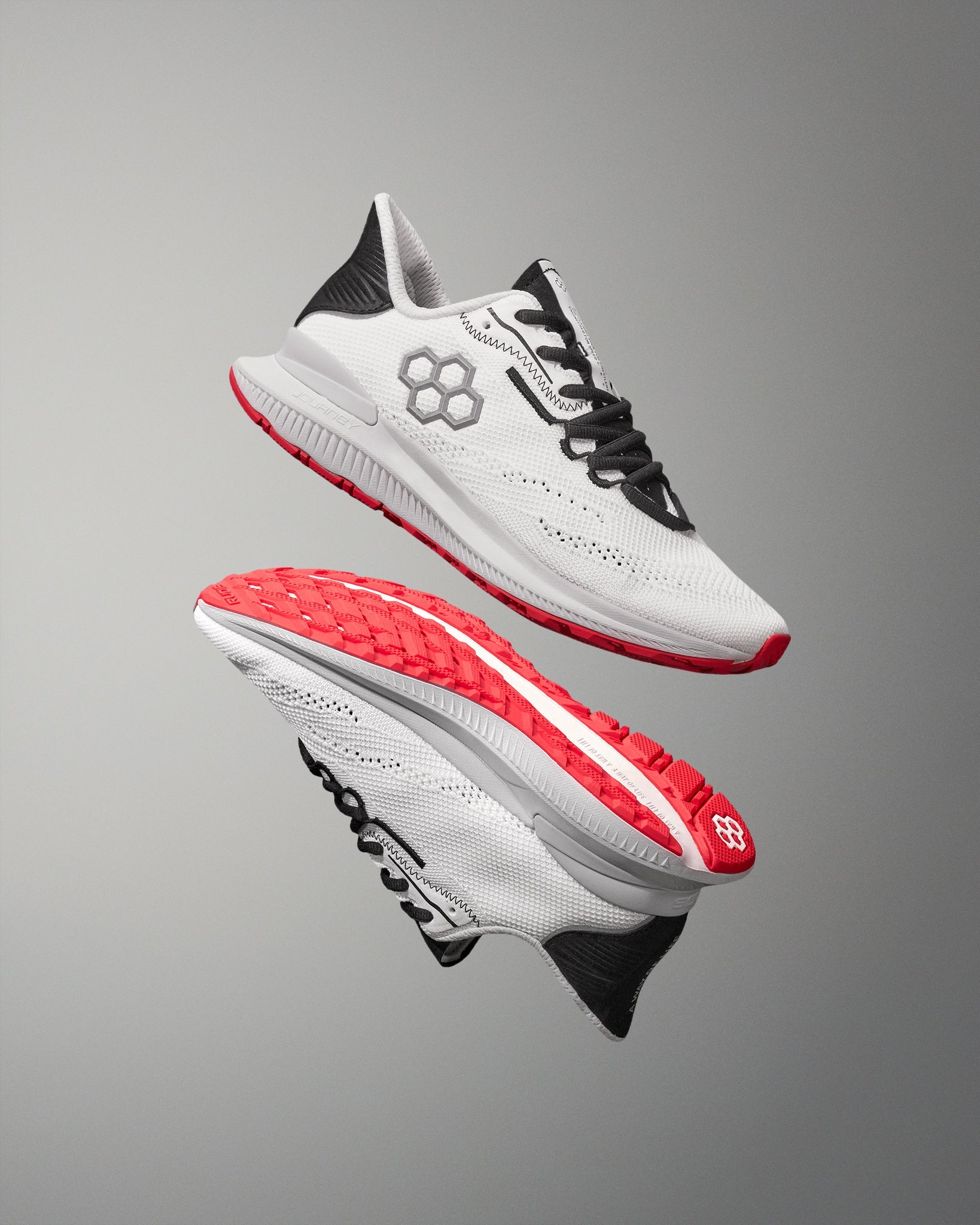 RUDIS Journey Knit Adult Training Shoes - White Hot