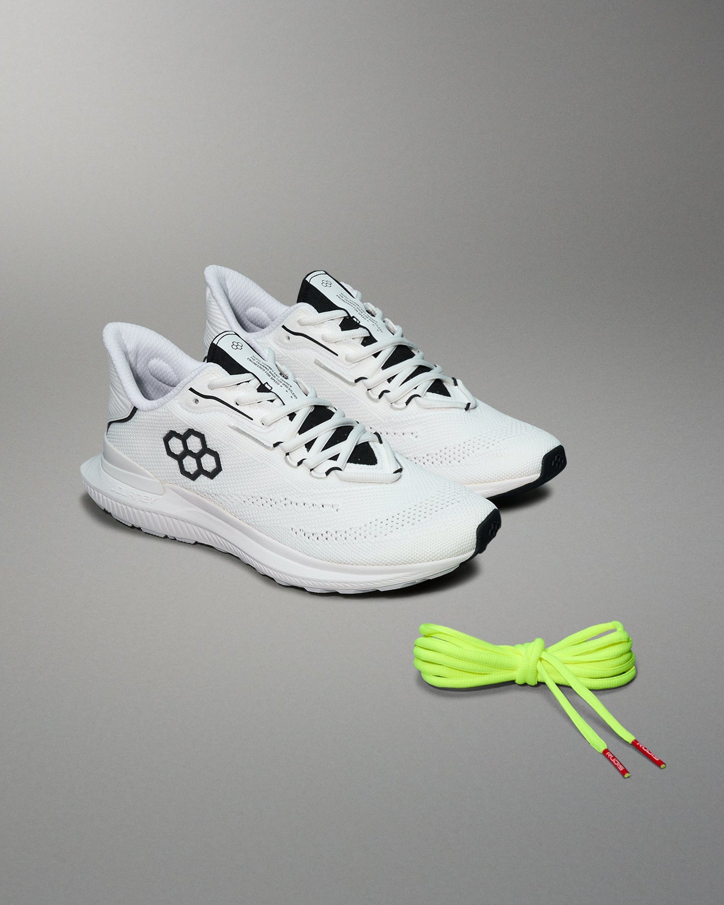 RUDIS RUDIS Journey Knit Adult Training Shoes - White/Neon