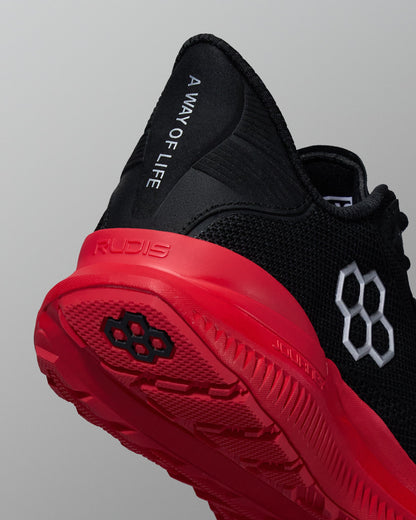 RUDIS RUDIS Journey Knit Adult Training Shoes - Black/Red