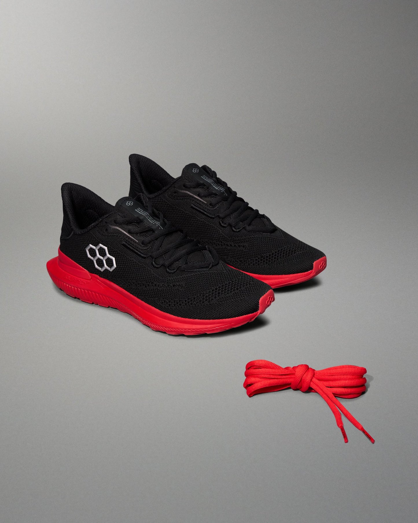 RUDIS RUDIS Journey Knit Adult Training Shoes - Black/Red
