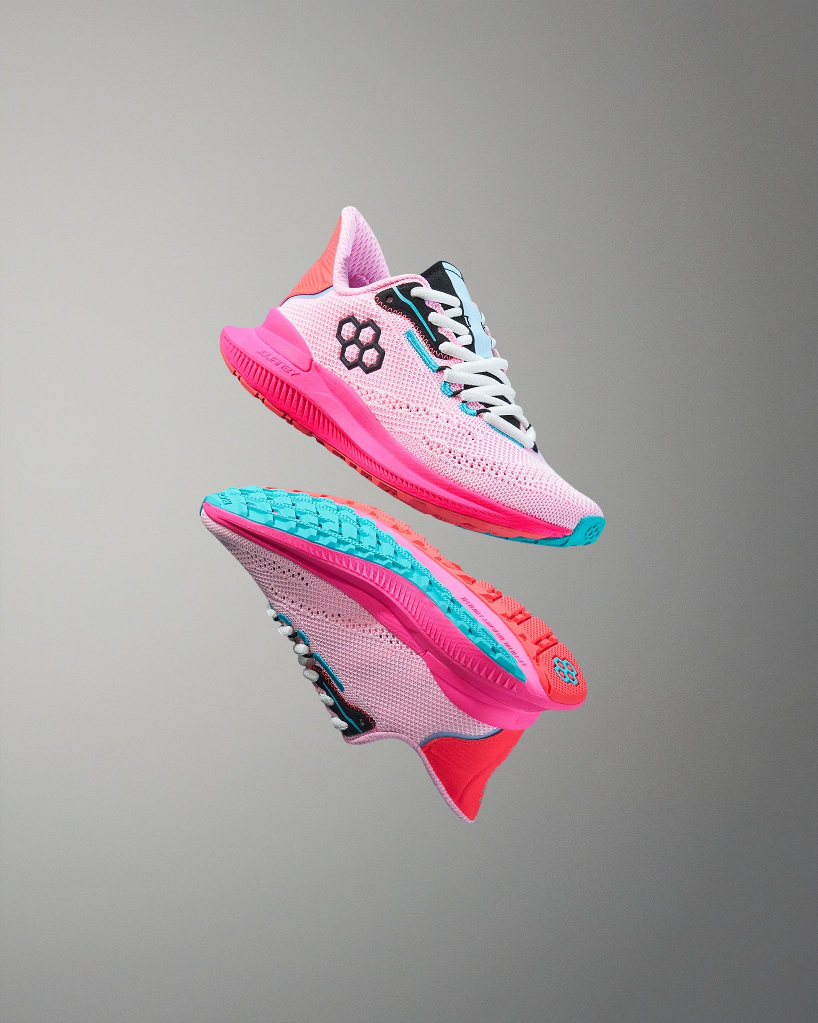 RUDIS RUDIS Journey Knit Youth Training Shoes - Electric Pink