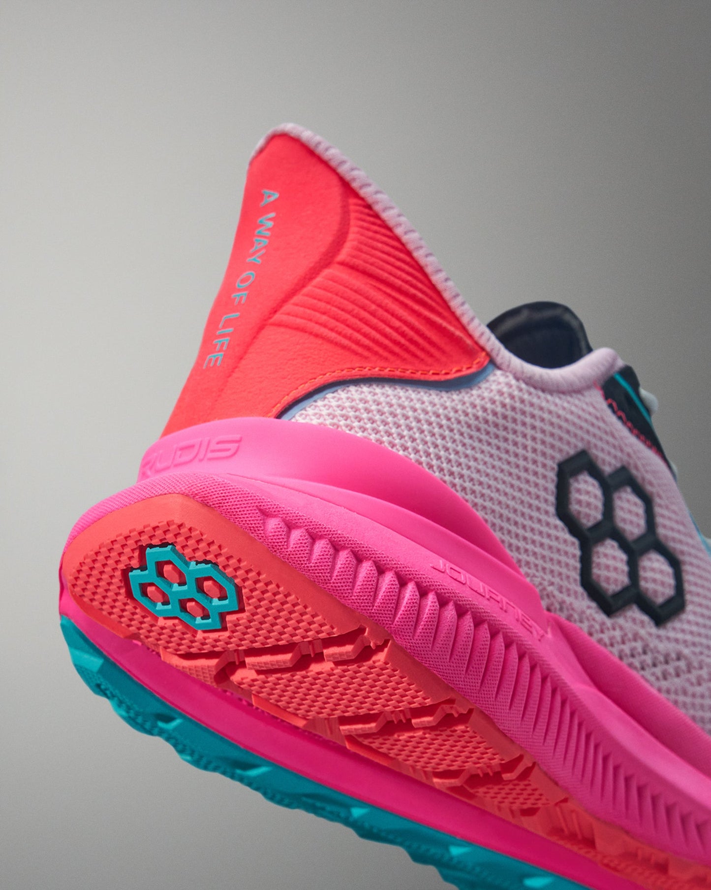 RUDIS RUDIS Journey Knit Youth Training Shoes - Electric Pink