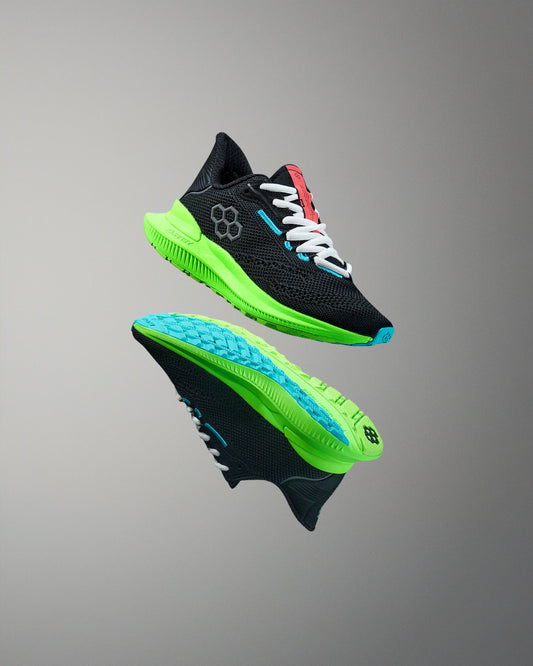 RUDIS RUDIS Journey Knit Youth Training Shoes - Electric Green