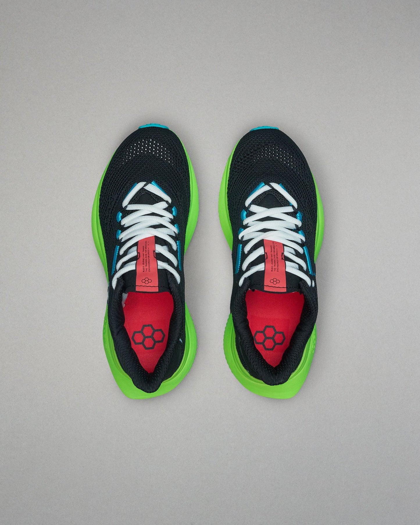RUDIS RUDIS Journey Knit Youth Training Shoes - Electric Green