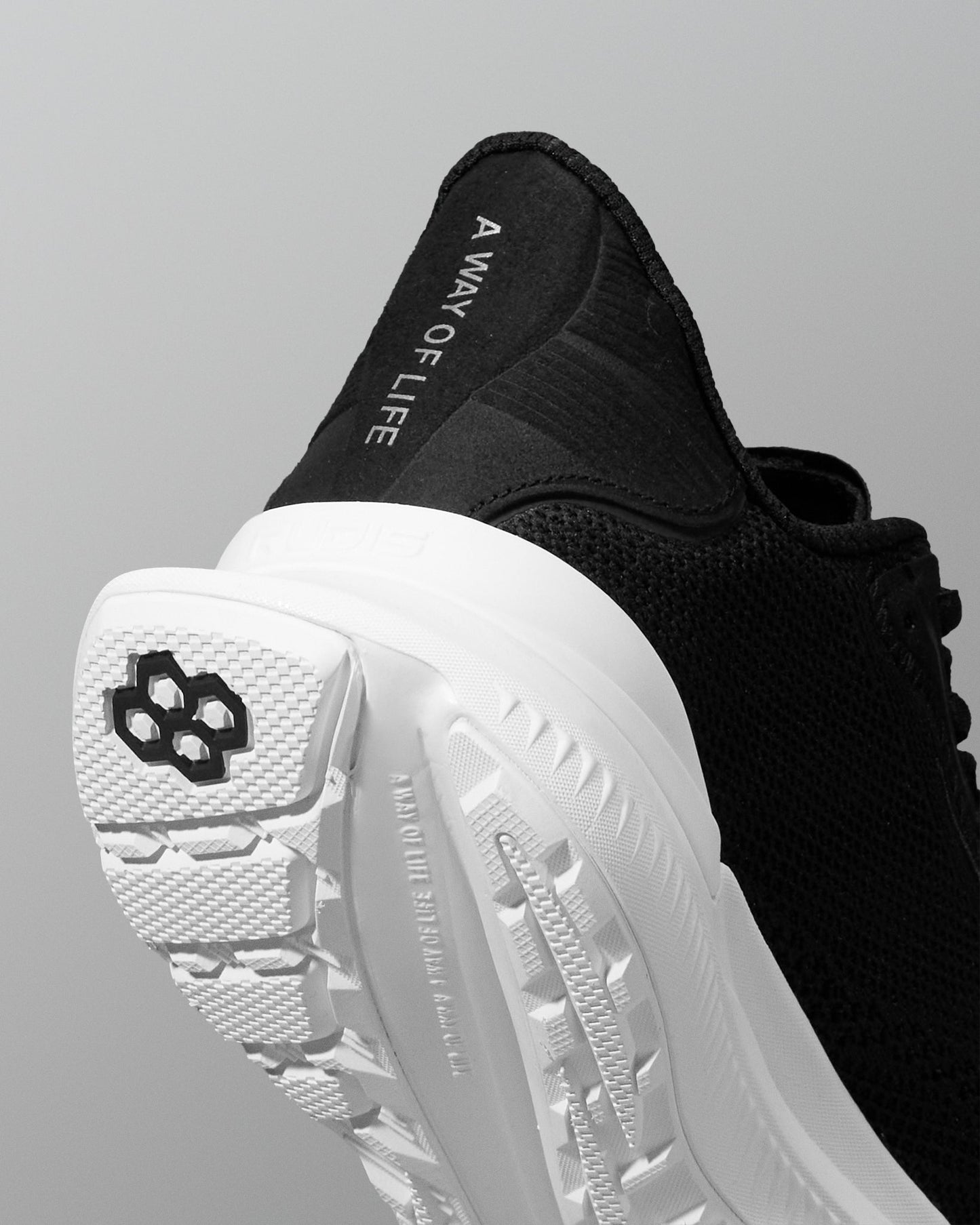 RUDIS RUDIS Journey Knit Youth Training Shoes - Midnight White