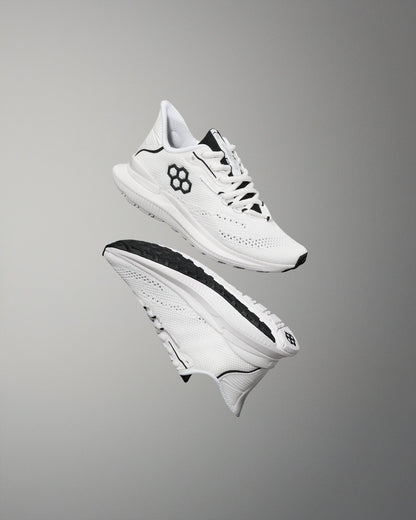 RUDIS RUDIS Journey Knit Youth Training Shoes - White/Neon