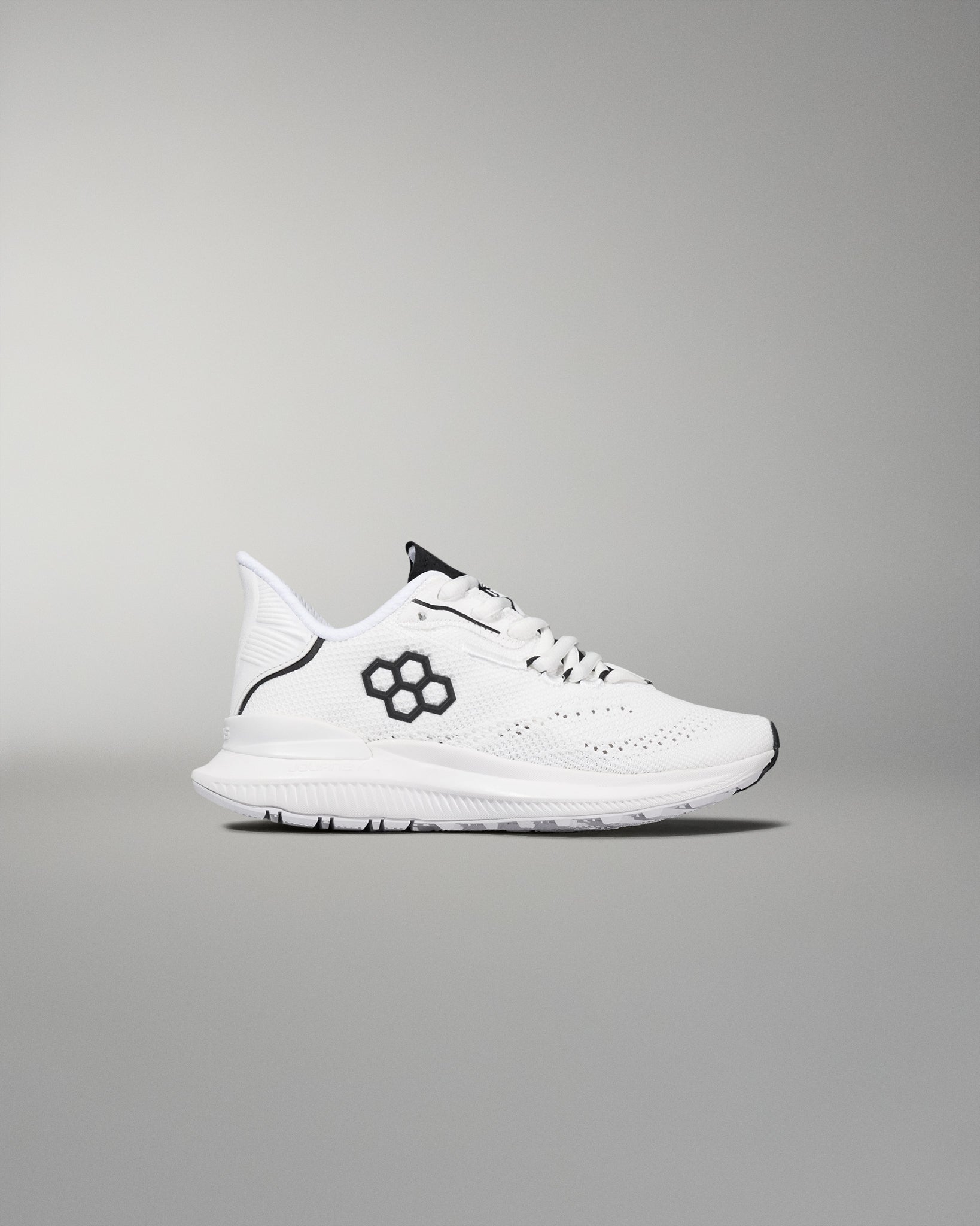 RUDIS RUDIS Journey Knit Youth Training Shoes - White/Neon