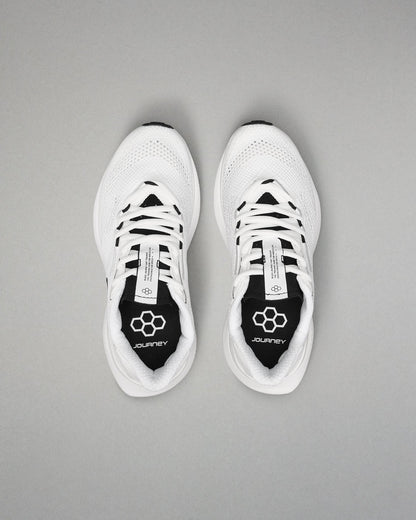 RUDIS RUDIS Journey Knit Youth Training Shoes - White/Neon