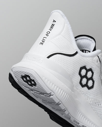 RUDIS RUDIS Journey Knit Youth Training Shoes - White/Neon