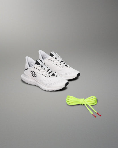 RUDIS RUDIS Journey Knit Youth Training Shoes - White/Neon